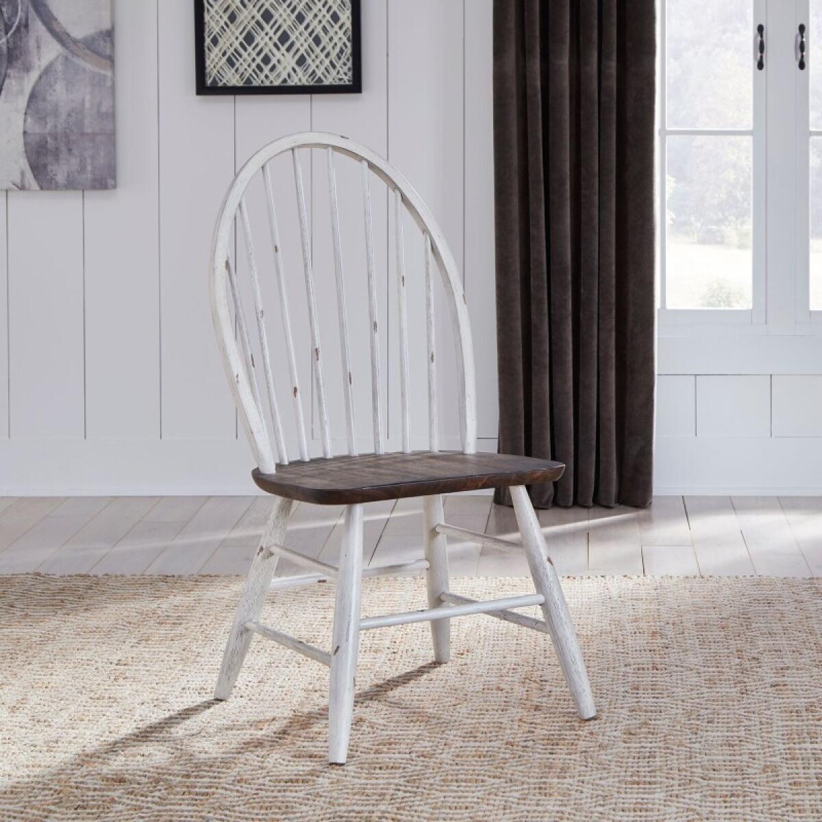 a14ba557face1ad28c04d5124dcdf1c5 Farmhouse Windsor Back Side Chair - Image 1