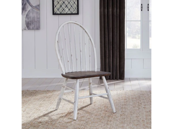 Farmhouse Windsor Back Side Chair Chairs & Benches Chairs & Benches