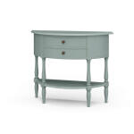 Demi-lune Table Console Tables Blue 16