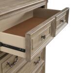 Magnolia Manor 5 Drawer Chest Chests Brown 24