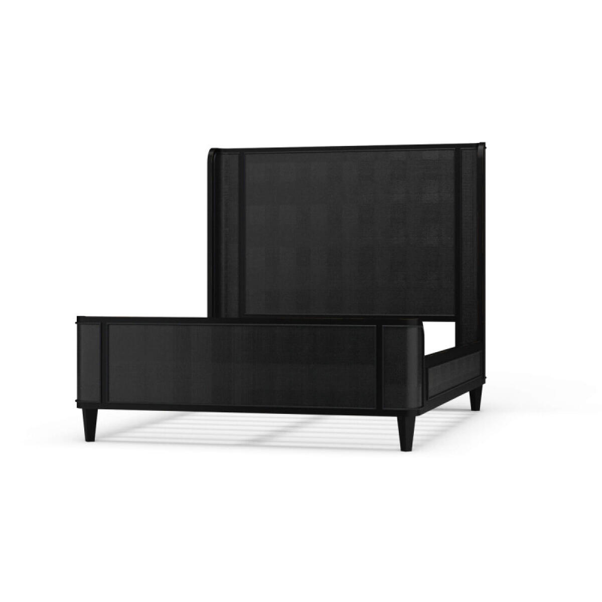 a1b8aee99e70e1438a5834616cc6a3b5 Lexington Bed W/ Rattan - Image 1