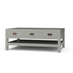Kagu 6 Drawer Coffee Table W/ Shelf - Image 3