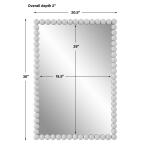 Serna Vanity Mirror, White - Image 8