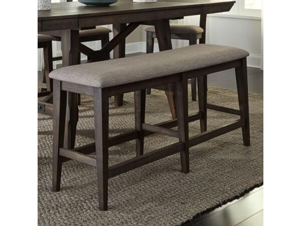 Double Bridge Counter Bench (RTA) Chairs & Benches Brown