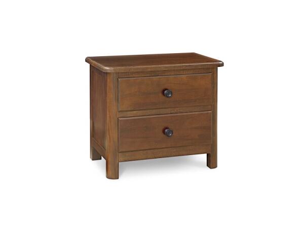 Heritage Two Drawer Nightstand Nightstands Auburn Maple