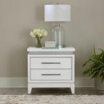 Reflections Nightstand w/ Lights and Charging Station - Image 3