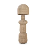 Canggu Rattan Floor Lamp - Image 4
