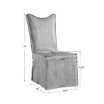 Delroy Armless Chair, Cognac, 2 Per Box, Priced Each - Image 11
