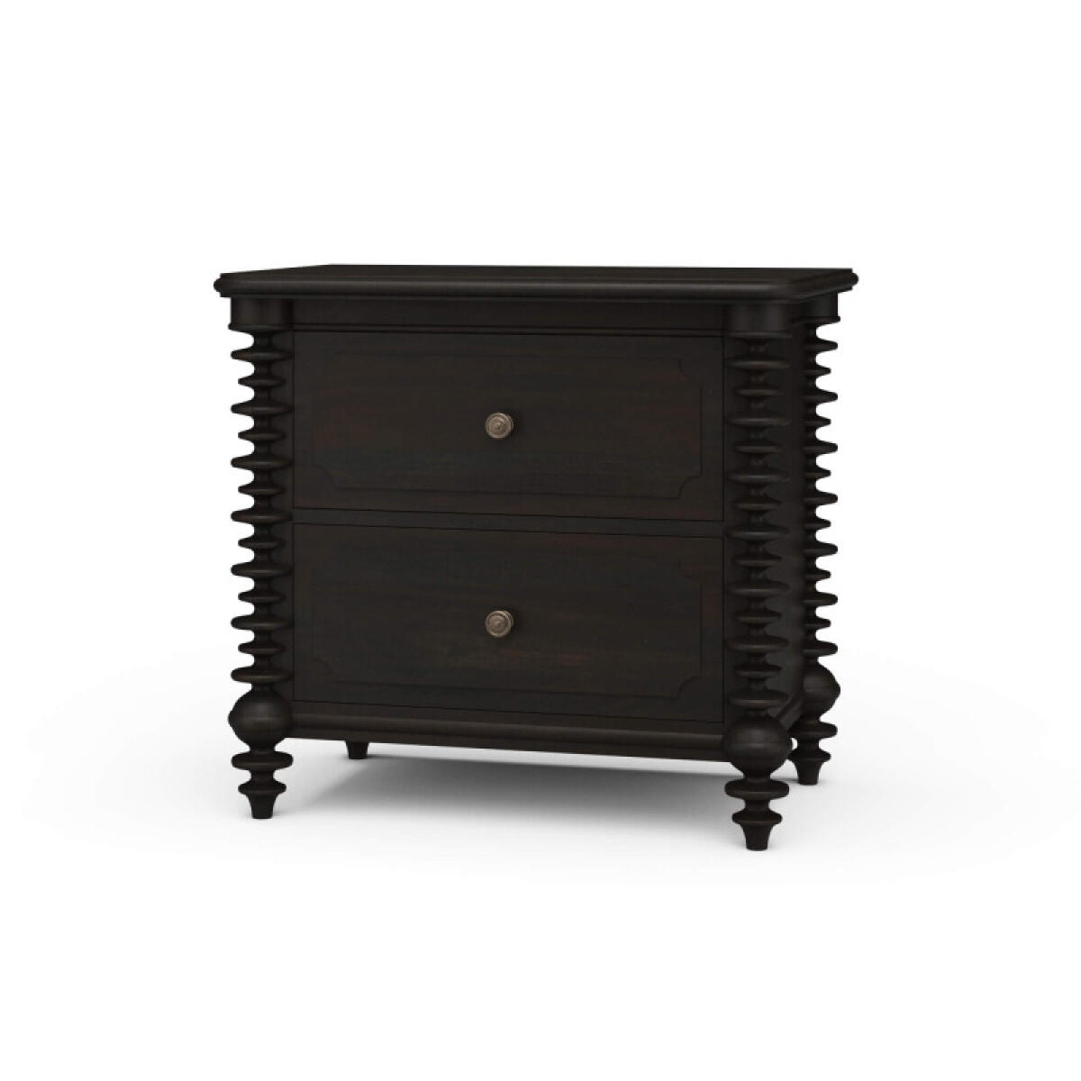 a26f27a02a69d9e1040a1722dec18662 Milano 2 Drawer Bedside Table - Image 1