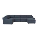 Blake Slope Arm U-Shaped Sectional Sectionals Bassett Furniture 11