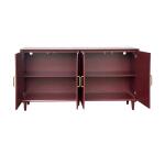 Arvada Four-Door Sideboard (Merlot) - Image 4