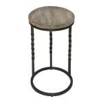 Tauret Accent Table Chairside Tables Brown 12