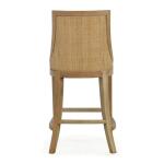 Monarch Counter Stool W/ Rattan Back - Image 6