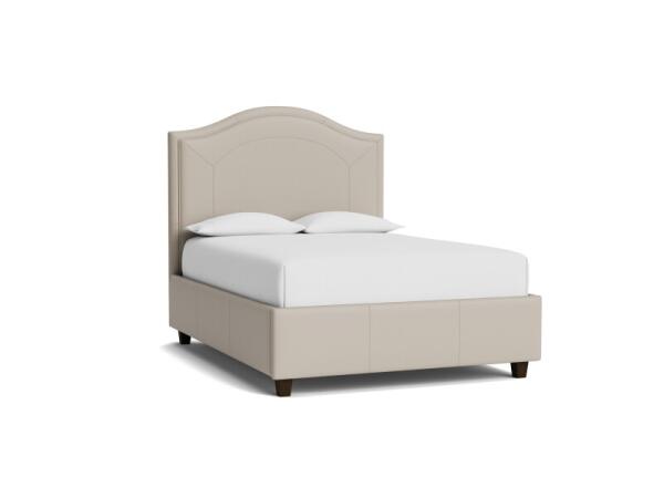 Vienna Leather Upholstered Storage Bed Beds Bassett Furniture