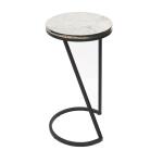 Sullivan Silver Pyrite Accent Table