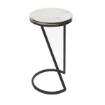 Sullivan Silver Pyrite Accent Table