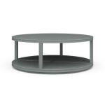 Cohan Round Coffee Table W/ Rattan