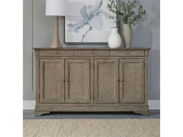 Morrow Bay Hall Buffet – Woodtone Dining Storage Brown
