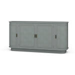 Dakota Oval 4 Door Sideboard W/ Rattan Panels - Image 2