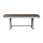 Abbey Park Trestle Table Base Dining Table Bases Antique White & Weathered Brown 11