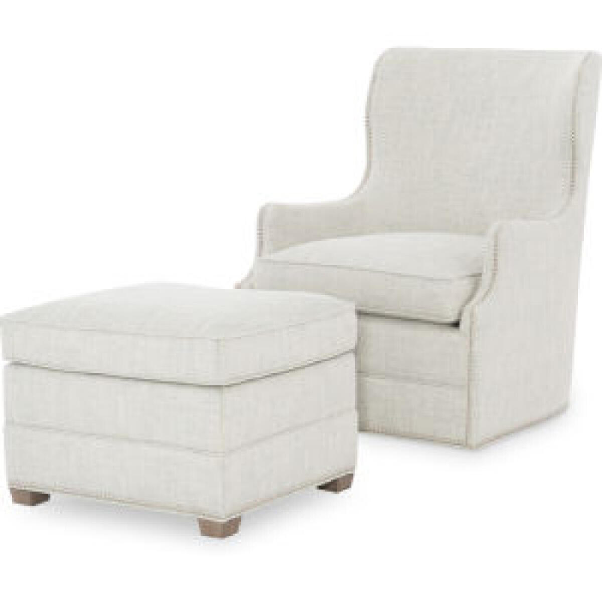 497-25 Boyd Ottoman Ottomans & Poufs Cream 2 497-25 Boyd Ottoman Ottomans & Poufs Cream 2