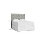 Manhattan Tufted Upholstered Bed - Image 5