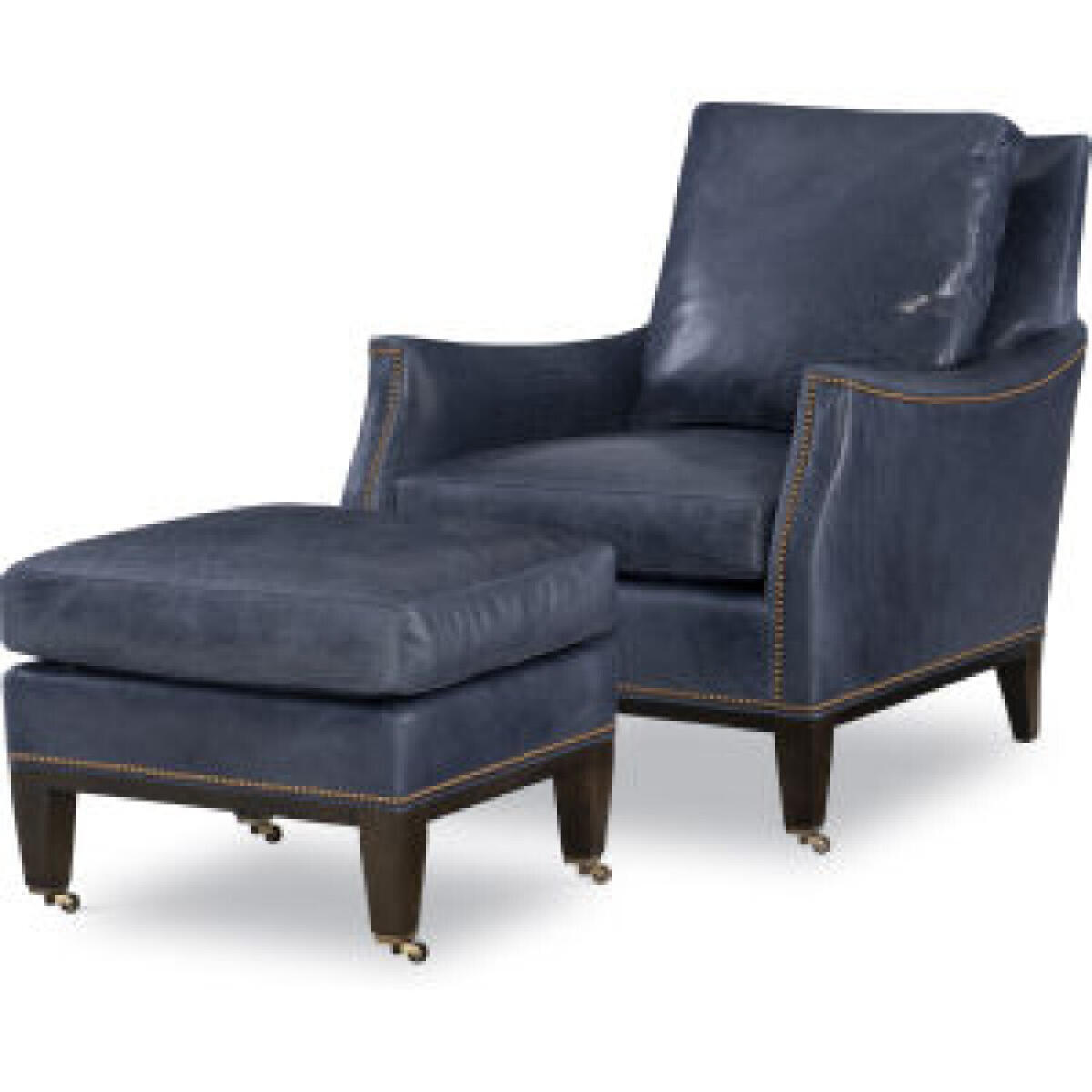 L542-24 Galvin Ottoman Ottomans & Poufs Blue 2 L542-24 Galvin Ottoman Ottomans & Poufs Blue 2