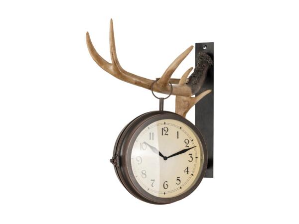 Deer Park Clock Clocks Brown