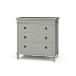 Kelly 3 Drawer Bedside Table