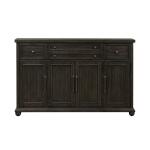 Harvest Home Hall Buffet Dining Storage Brown 16