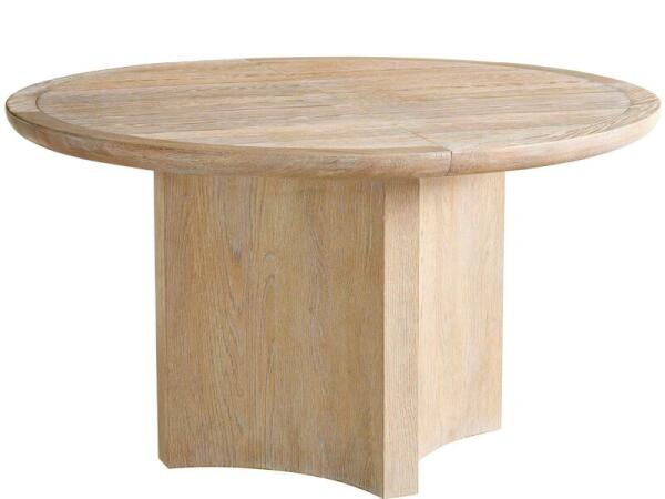 Modern Desert Round Dining Table Dining Tables Cream