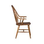 Hearthstone Ridge Windsor Back Arm Chair Chairs & Benches Brown 18