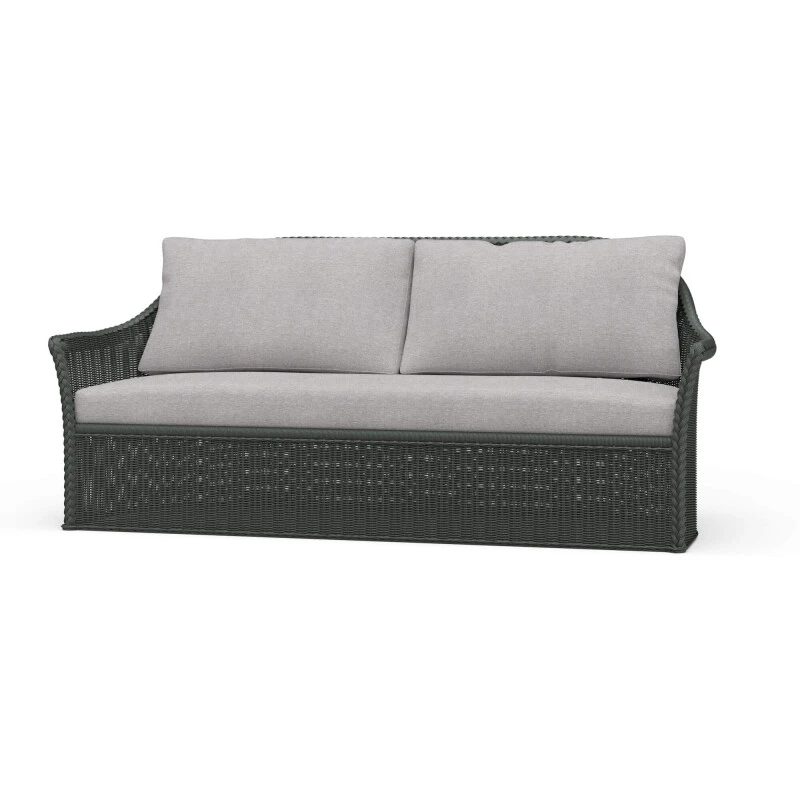 a42ce8138e061db35642a9c3877fd14f Nantucket Rattan Sofa - Image 1