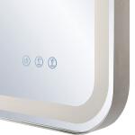 Crofton Lighted Vanity Mirror, Nickel Mirrors Mirrors 23