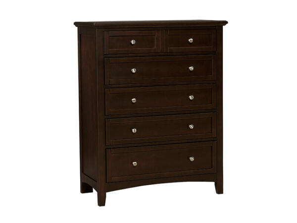 Bonanza 5-Drawer Storage Chest Chests BB27 Merlot