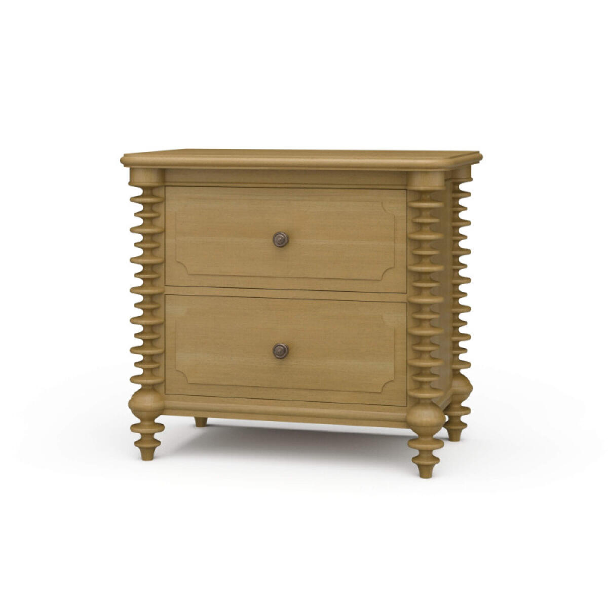 a49a7eb0dc73639f9ebdbf08c4915ca7 Milano 2 Drawer Bedside Table - Image 1