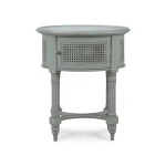 Montego Side Table W/ Rattan Door - Image 5