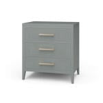 Stanley 3 Drawer Nightstand
