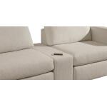 Beckham Modular Charging Console Sectional Parts Bassett Furniture 15