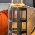 Everly Caged Metal Lamp - Image 3