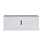 Fireplace TV Consoles 82 Inch Fireplace TV Console Fireplaces Brown 18