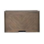 Carlisle Court 3 Drawer Night Stand with Charging Station Nightstands Brown 22