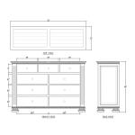 Charleston 9 Drawer Dresser - Image 9