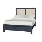 Custom Express Upholstered Bed in Queen - 126-551-155-051-922 - Image 2