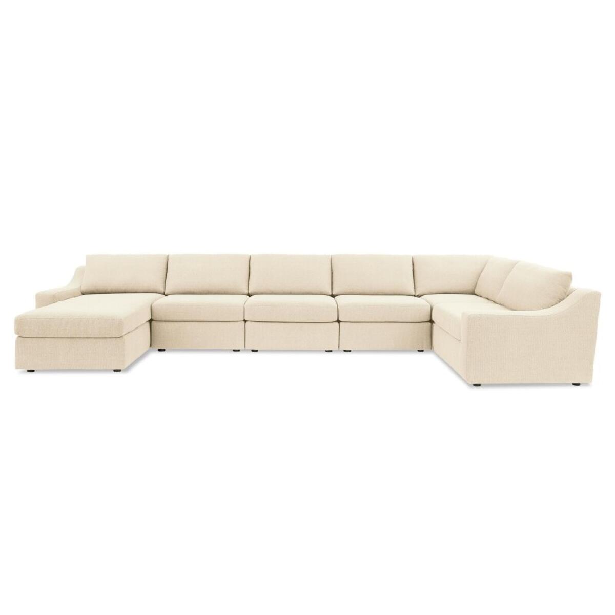 Blake Slope Arm U-Shaped Sectional Sectionals Bassett Furniture 2 Blake Slope Arm U-Shaped Sectional Sectionals Bassett Furniture 2