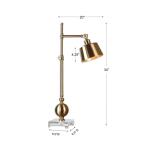 Laton Desk Lamp Lighting Gold 9
