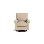 Oswell Roll Arm Swivel Glider Chair
