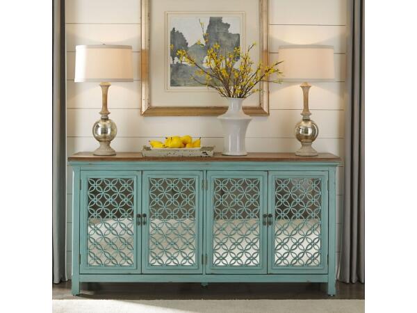 Kensington 4 Door Accent Cabinet Accent Furniture Accent Furniture