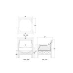 Rabana Rattan Lounge Chair - Image 7