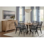 Dovetail Dining 60" Round Table And Base - 755-202-060 - Image 2